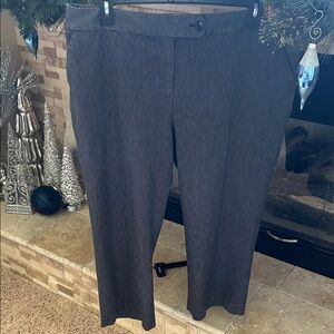 Worthington Black Pinstripe Women's Pants